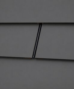 Stülpschalung aus HPL - Datail-Aufnahme