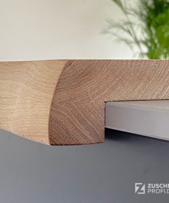 40mm Aufdopplung mit Baumkante unbehandelt