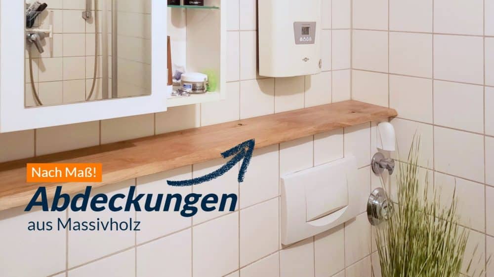 Bad Ablage Uber Waschbecken Holz