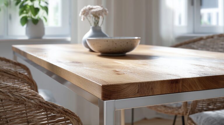 Schlichtes Design trifft Funktion – stabil, hell und vielseitig kombinierbar.