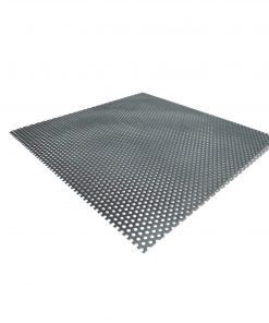 Lochblech aus Aluminium - rund gestanzt.