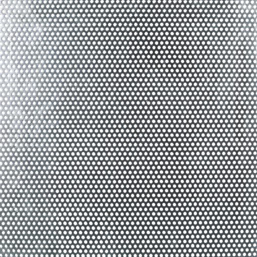 Lochblech aus Aluminium - rund gestanzt.