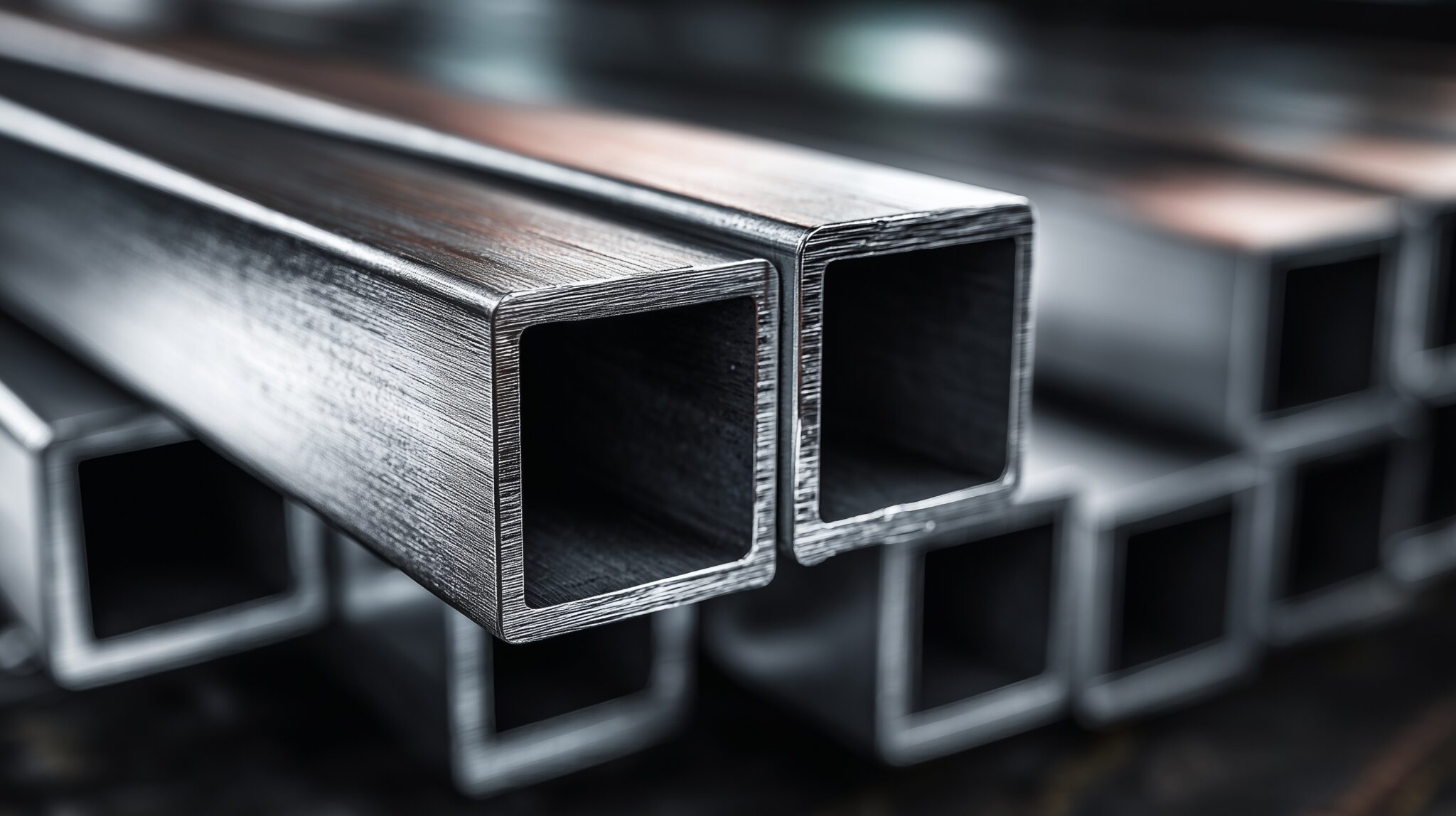 Aluminiumprofile mit umweltfreundlicher Chrom(III)-Passivierung.
