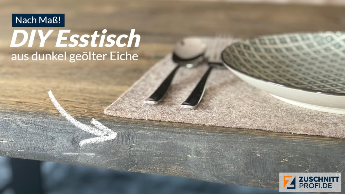 Diy Esstisch Rustikal Geolt Zuschnittprofi De