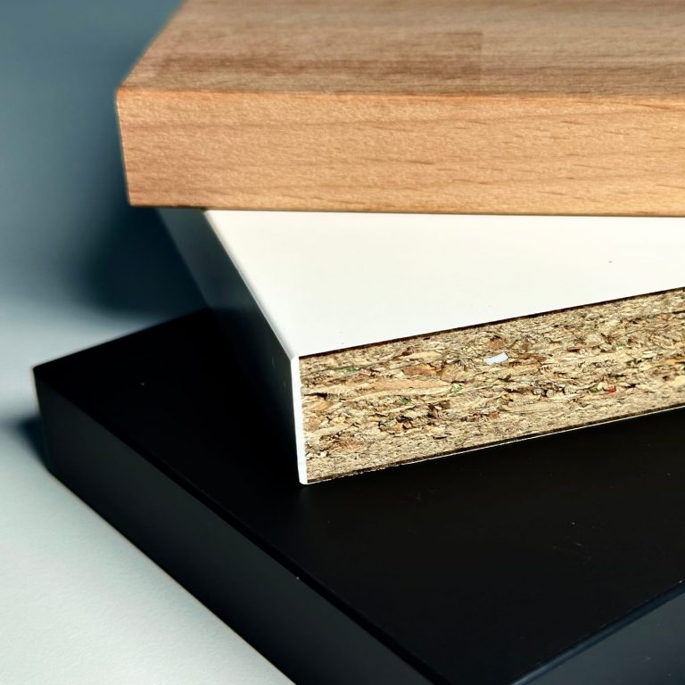 Möbelbauplatte, Regalboden Teakholz 18mm durchgehend, FSC
