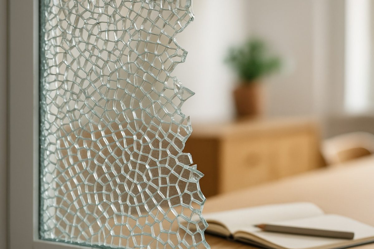 SG-Glas zerbricht in stumpfe Krümel – für mehr Sicherheit im Alltag