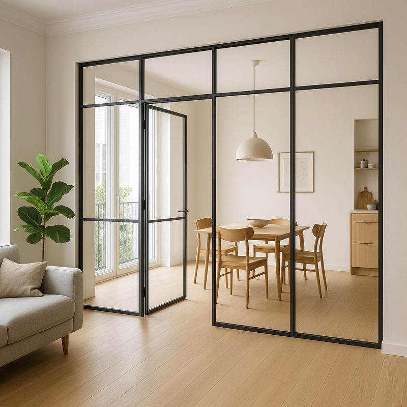 ESG-Glas schafft helle, luftige Räume mit klarem Design
