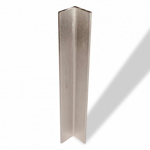 Edelstahl V2A L-Profil 40 × 40 mm, 5 mm Stärke