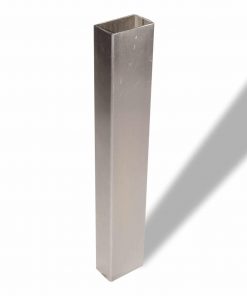 Edelstahl V2A Rechteckrohr 50 × 30 mm, 2 mm Wandstärke
