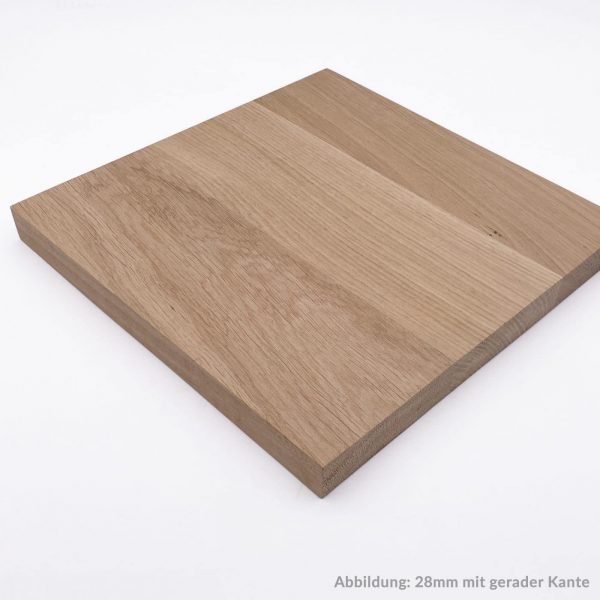 Eiche Massivholz Platte (Vollholz) 20-50mm 15x15cm – Bild 8
