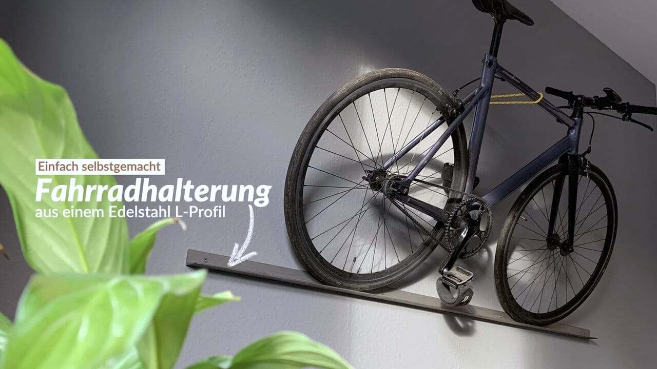 16 Ideen, wie du eine Fahrrad Wandhalterung selber bauen kannst