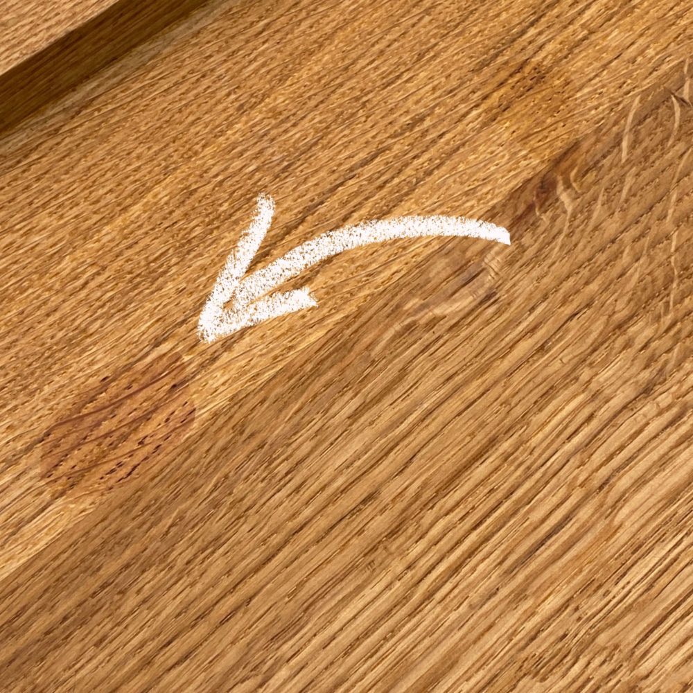 Flecken aus Holz entfernen • Zuschnittprofi.de