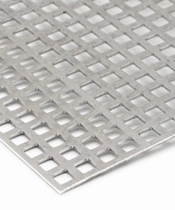 Lochblech (Quadrat, Qg 10-15) Aluminium
