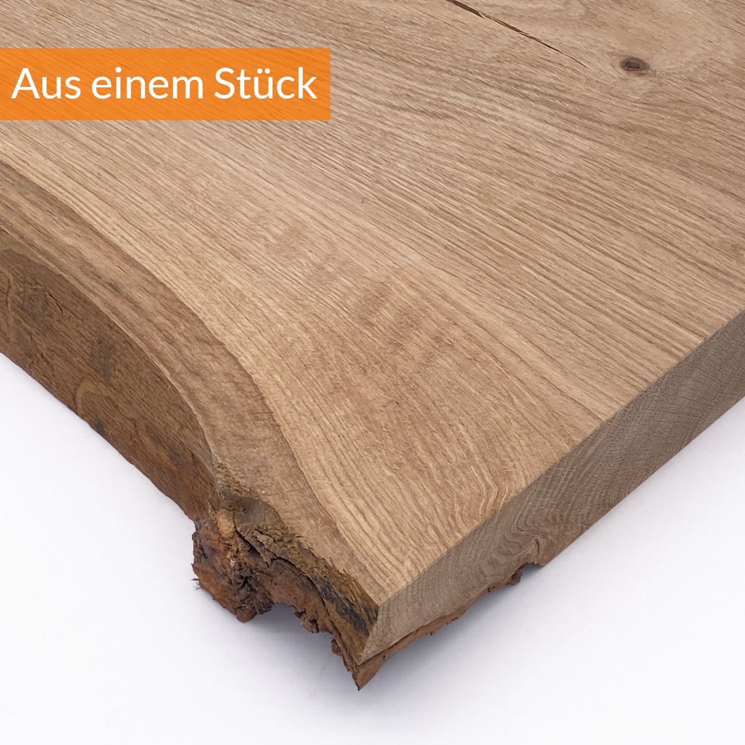 Eichen Holzbohle aus dem Stamm