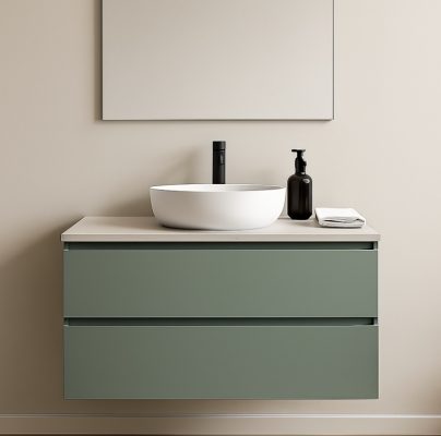Badezimmerschrank aus HPL
