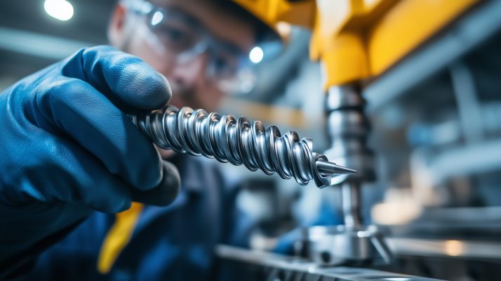 Hartmetall-Bohrer aus Wolframcarbid in der Produktion