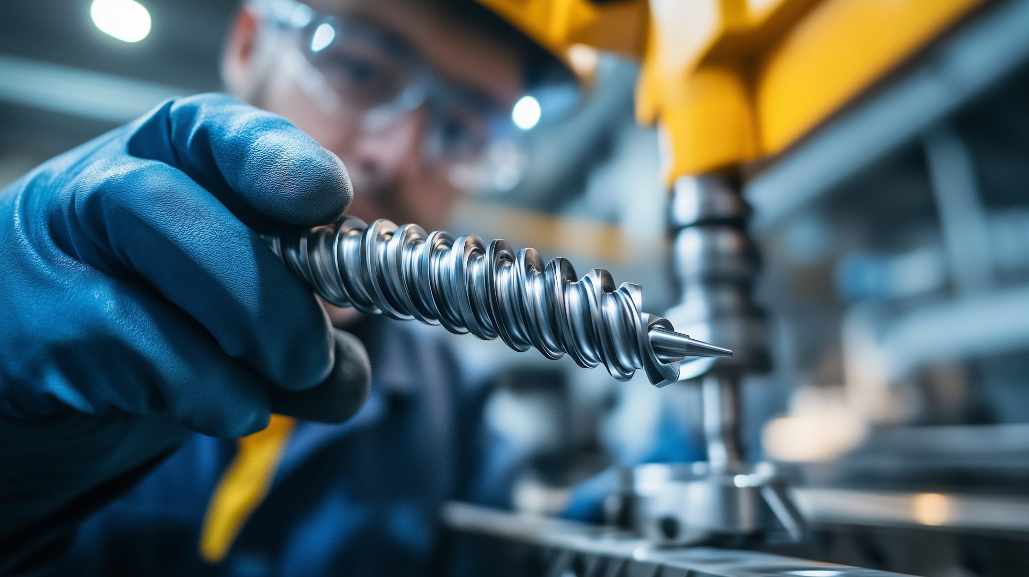 Hartmetall-Bohrer aus Wolframcarbid in der Produktion