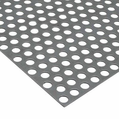 Günstig Edelstahl Zuschnitt Lochblech (RV 10-15) 1000 x 400 x 1,5mm Neuware