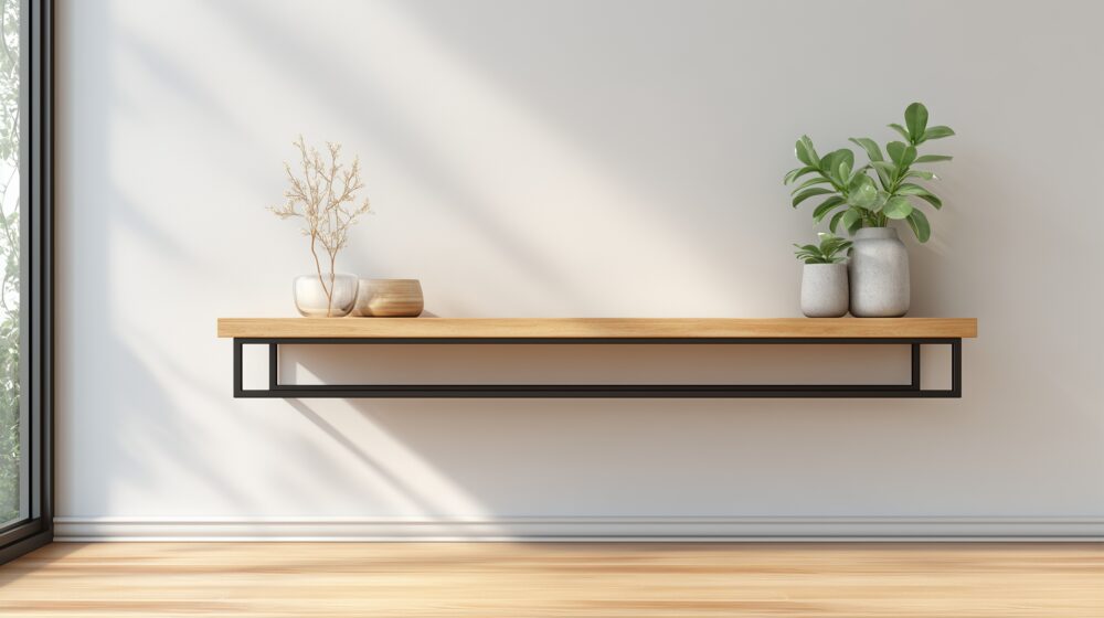 Minimalistisches Design mit stabiler Basis – zeitlos, funktional und stilvoll.