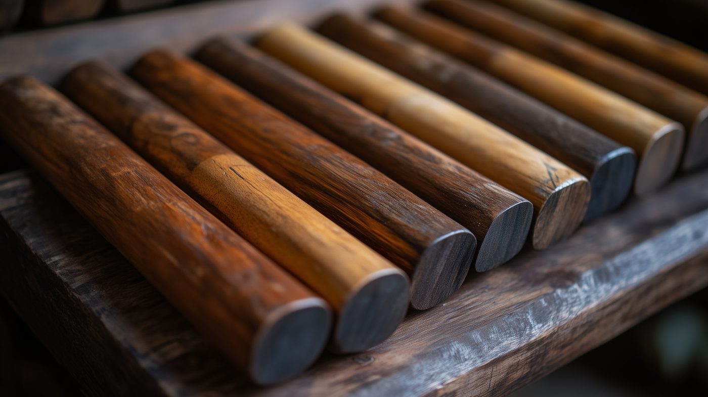 Xylophon mit Resonanzplatten aus Tonholz
