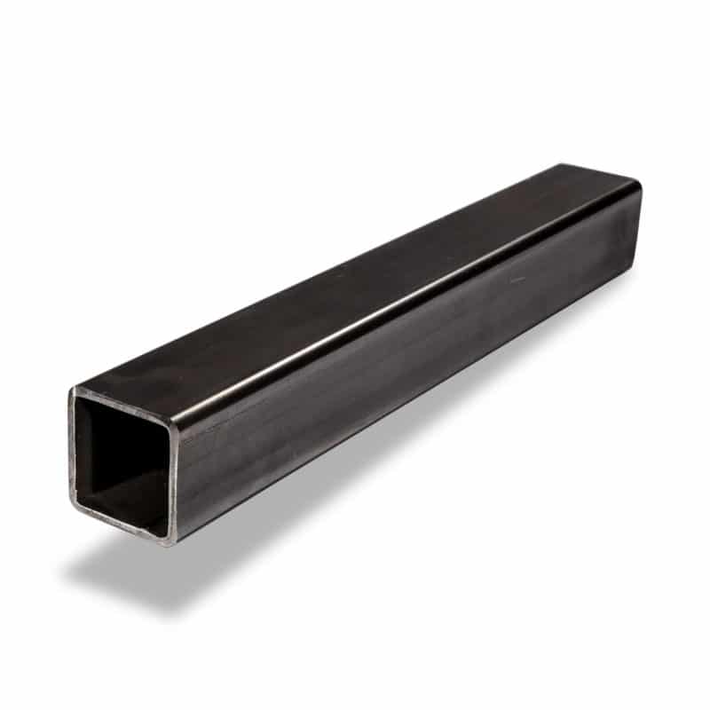 Produktbild von Nicamery Quadratrohr 40x40x3 Mm – 1000 Mm Länge, Stahl, Silber, 6,62 €/m, Für Bau & Konstruktion