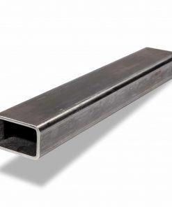 Rechteckiges Stahlrohr 50x30 mm, 3 mm Wandstärke, als präziser Zuschnitt für Metallbau