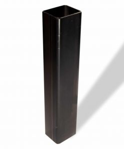 Rechteckiges Stahlrohr 60x50 mm, 3 mm Wandstärke, als präziser Zuschnitt für Metallbau, Konstruktionen und Rahmenbau.