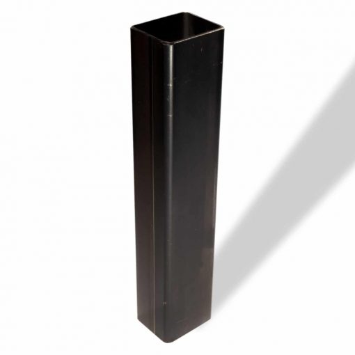 Rechteckiges Stahlrohr 60x50 mm, 3 mm Wandstärke, als präziser Zuschnitt für Metallbau, Konstruktionen und Rahmenbau.