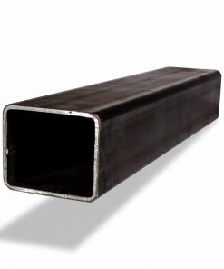 Rechteckiges Stahlrohr 60x50 mm, 3 mm Wandstärke, als maßgenauer Zuschnitt für Metallbau, Konstruktionen und Rahmenbau.