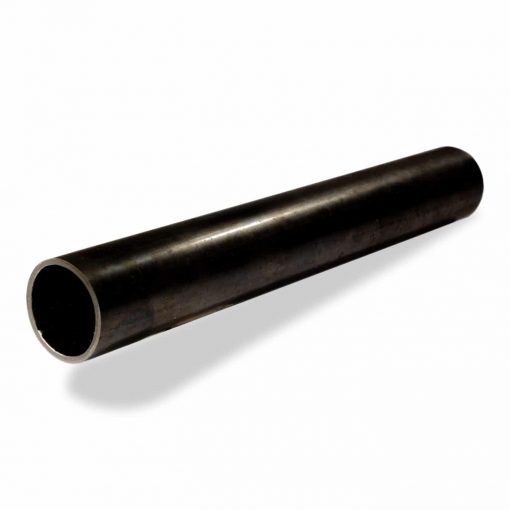 Rundes Stahlrohr Ø 40 mm, Wandstärke 3 mm, präziser Zuschnitt, glatt entgratet, ideal für Bau- und Metallkonstruktionen.