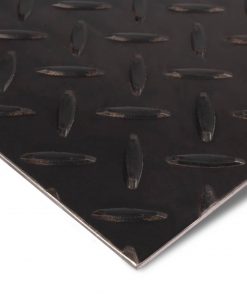Riffelblech aus Stahl - Tränenblech.