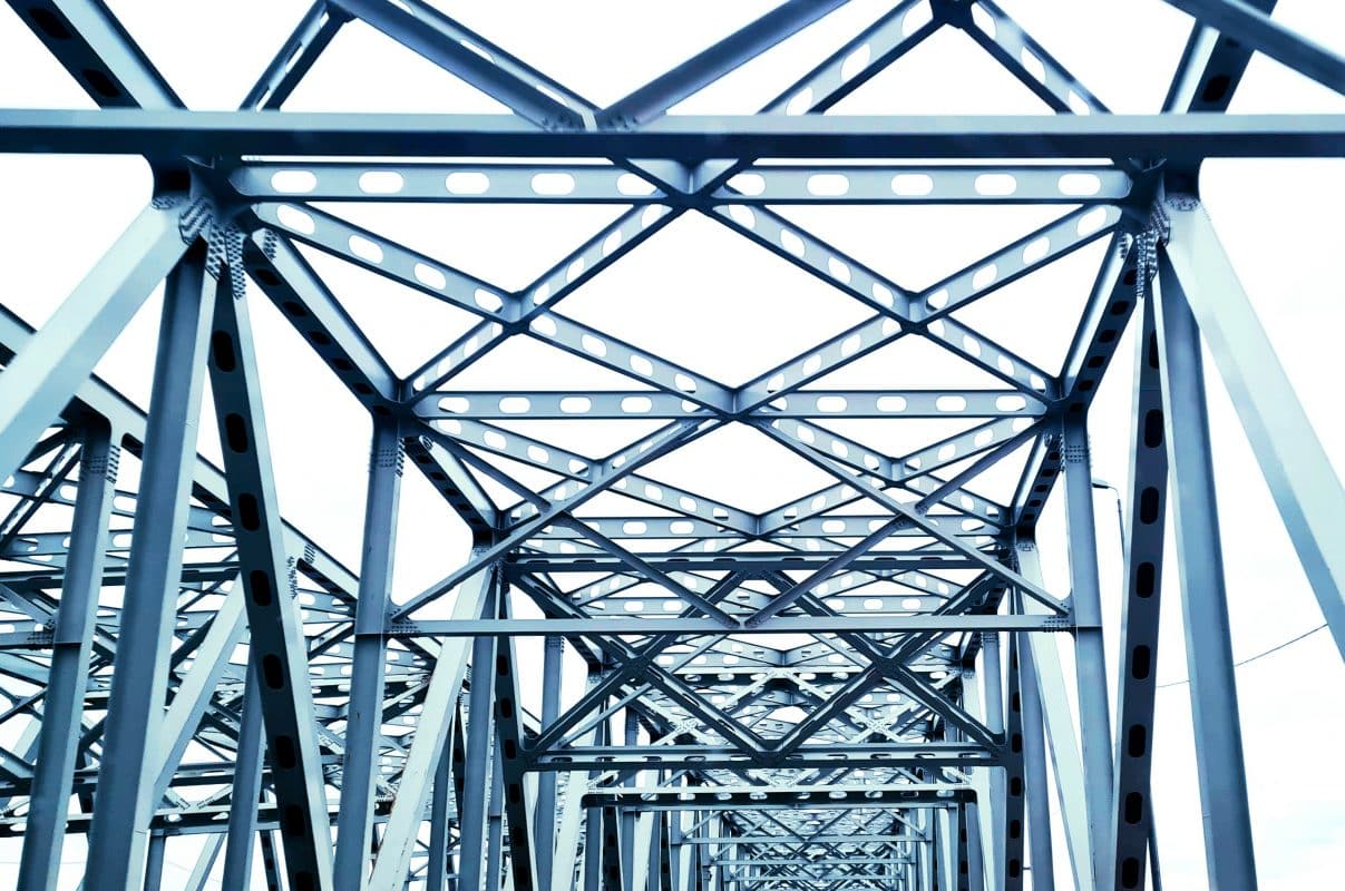 Abstrakte moderne Architektur.