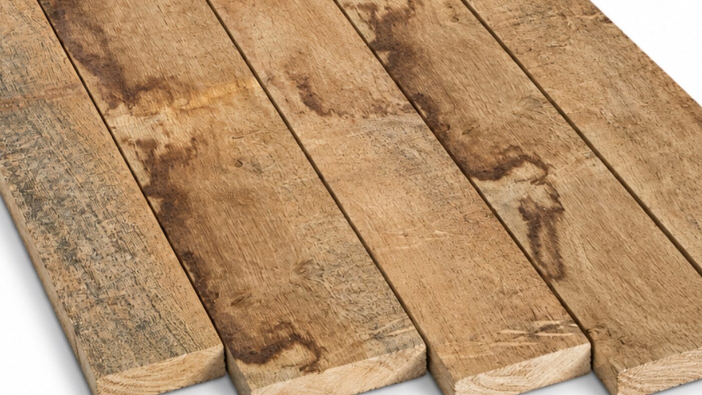 Eiche Massivholz Altholzbohlen im Set, sägeraue Oberfläche mit natürlicher Maserung