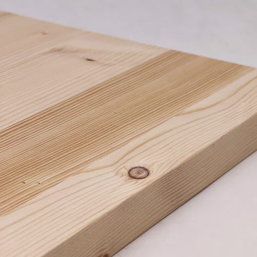 Fichte Massivholz Platte 18-26mm 15x10cm – Bild 3