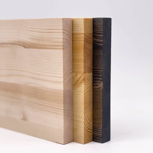 Fichte Massivholz Platte 18-26mm 15x10cm – Bild 7