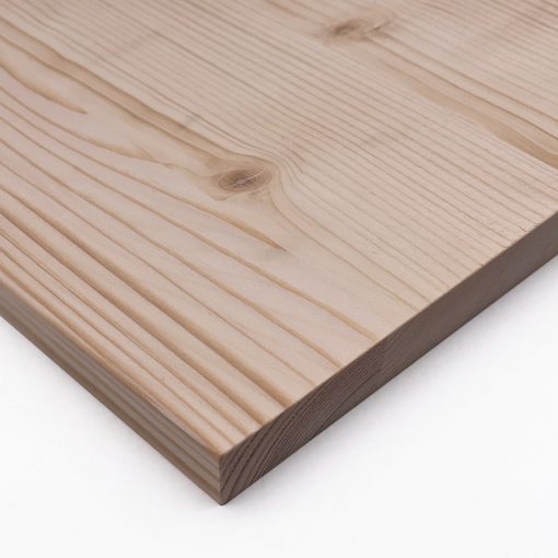 Fichte Massivholz Platte 18-26mm 15x10cm