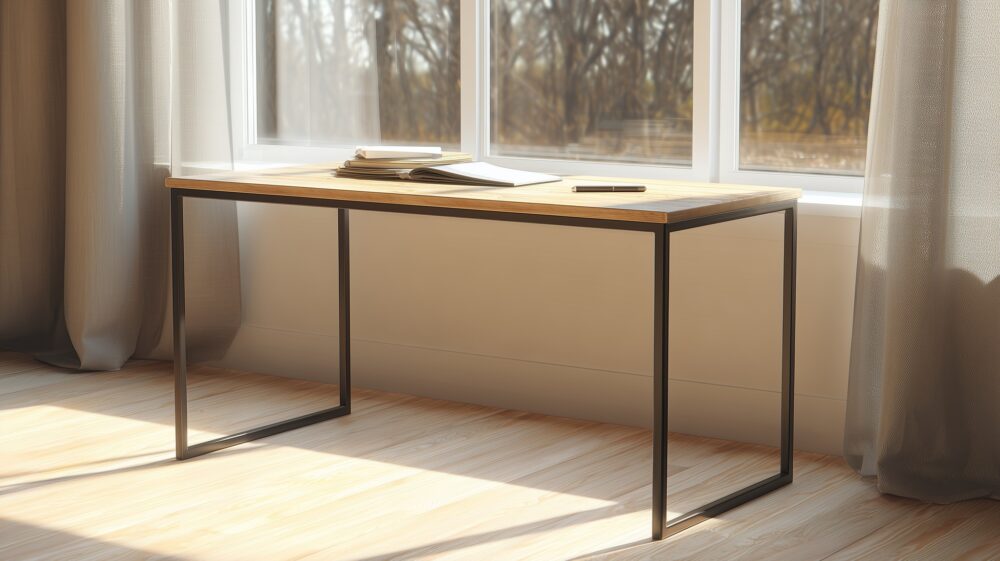 Schlichtes Design trifft auf Stabilität – langlebig und stilvoll im Wohnbereich.