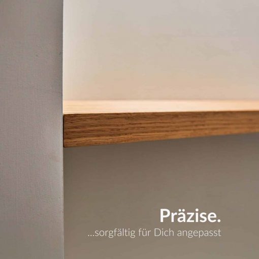 Regal in Wunschabmessung aus massiver Eiche – Bild 4