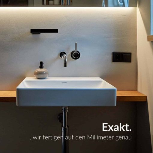 Regal in Wunschabmessung aus massiver Eiche – Bild 2