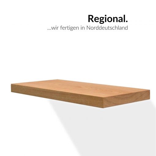 Regal in Wunschabmessung aus massiver Eiche – Bild 5